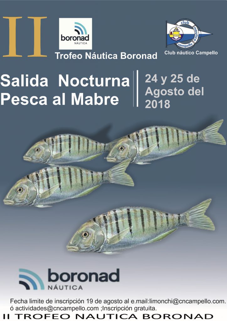 Cartel II Trofeo Náutica Boronad