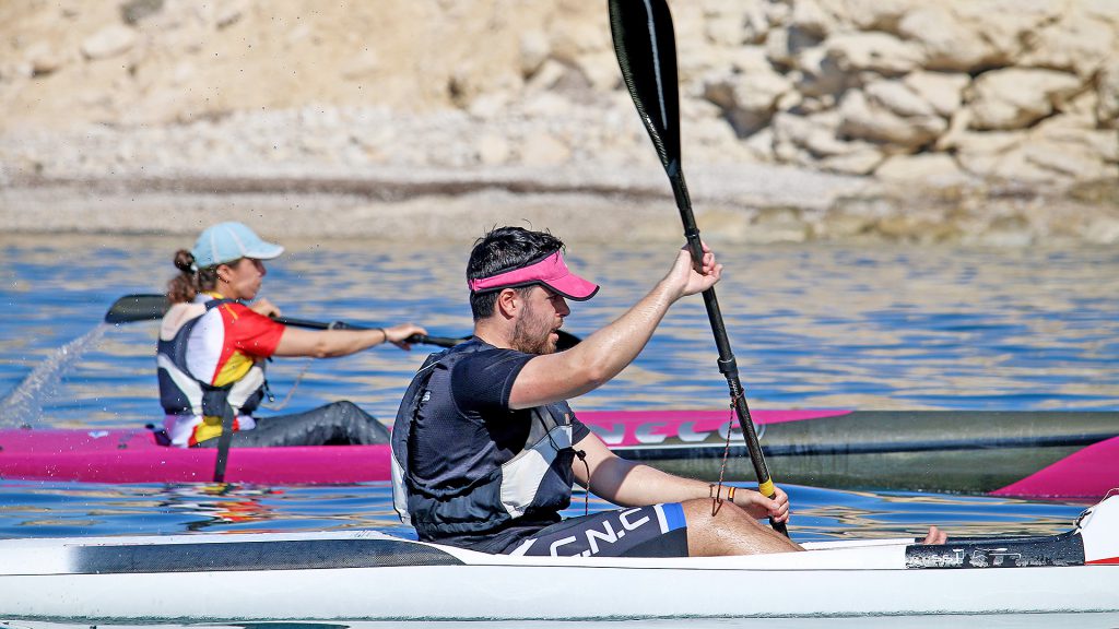 Miguel Ángel Sánchez y Lucía Cortés - Kayak de Mar