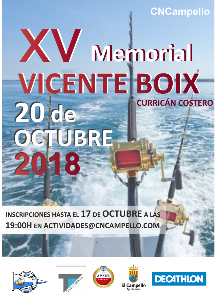 memorial Vicente Boix 2018