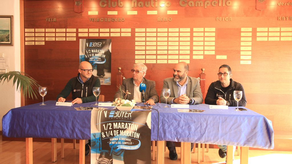 Presentación Media Maratón - Club Náutico Campello
