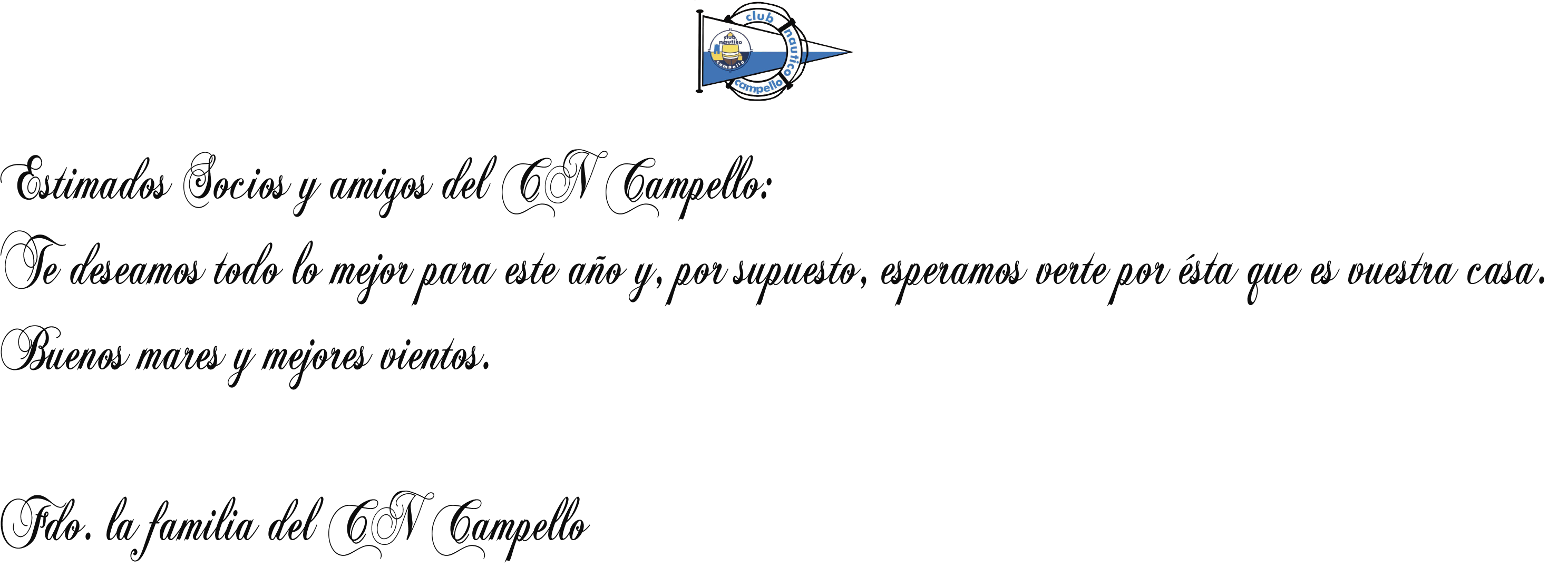 Felicitación navideña