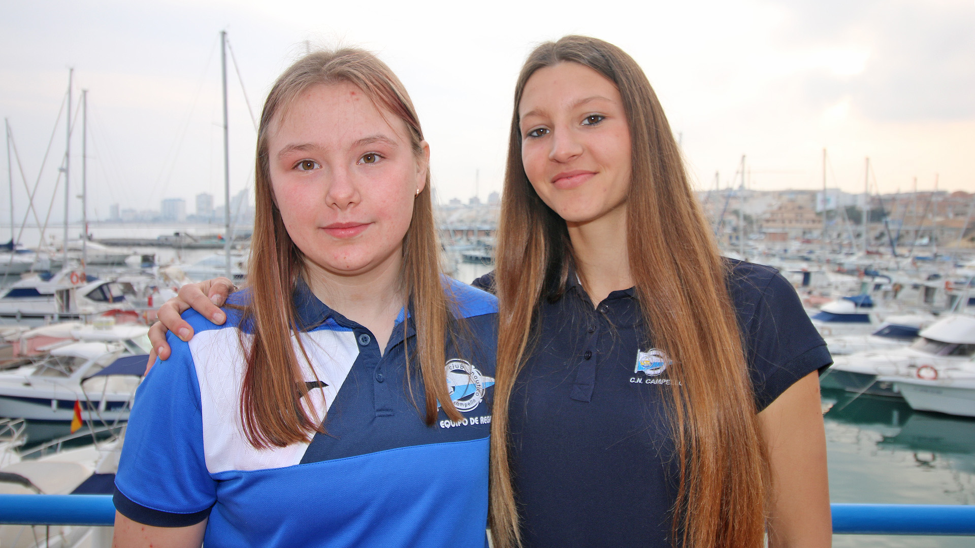 Viktoria Yarchevska y Zofia Samorodna