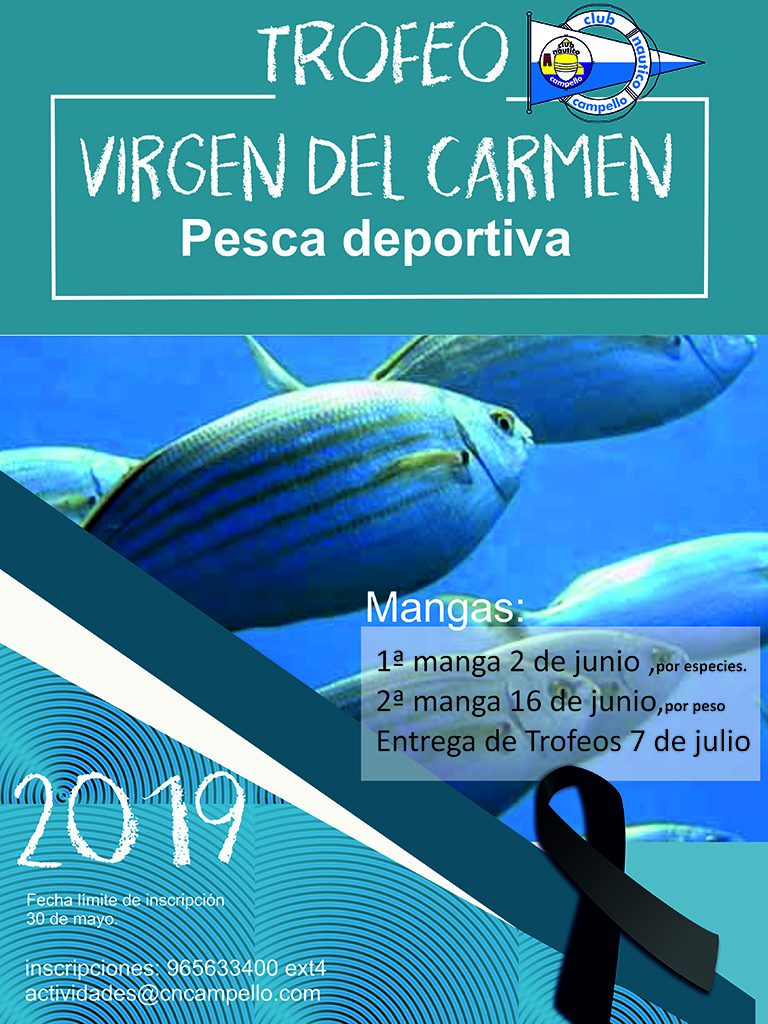 Trofeo Virgen del Carmen - Pesca Deportiva