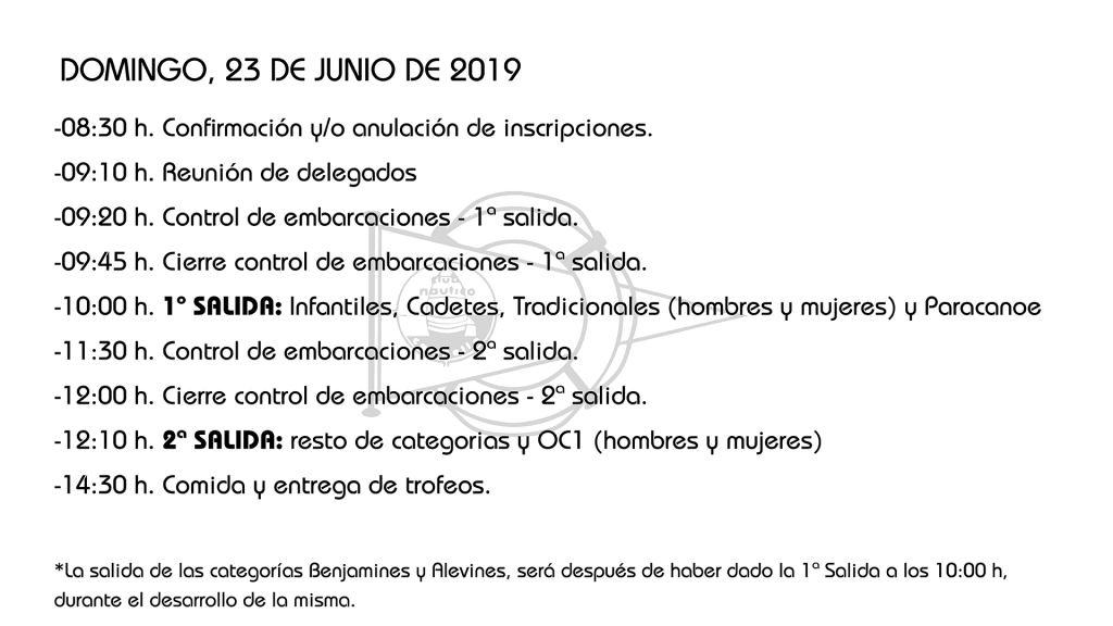 Horario II Prueba