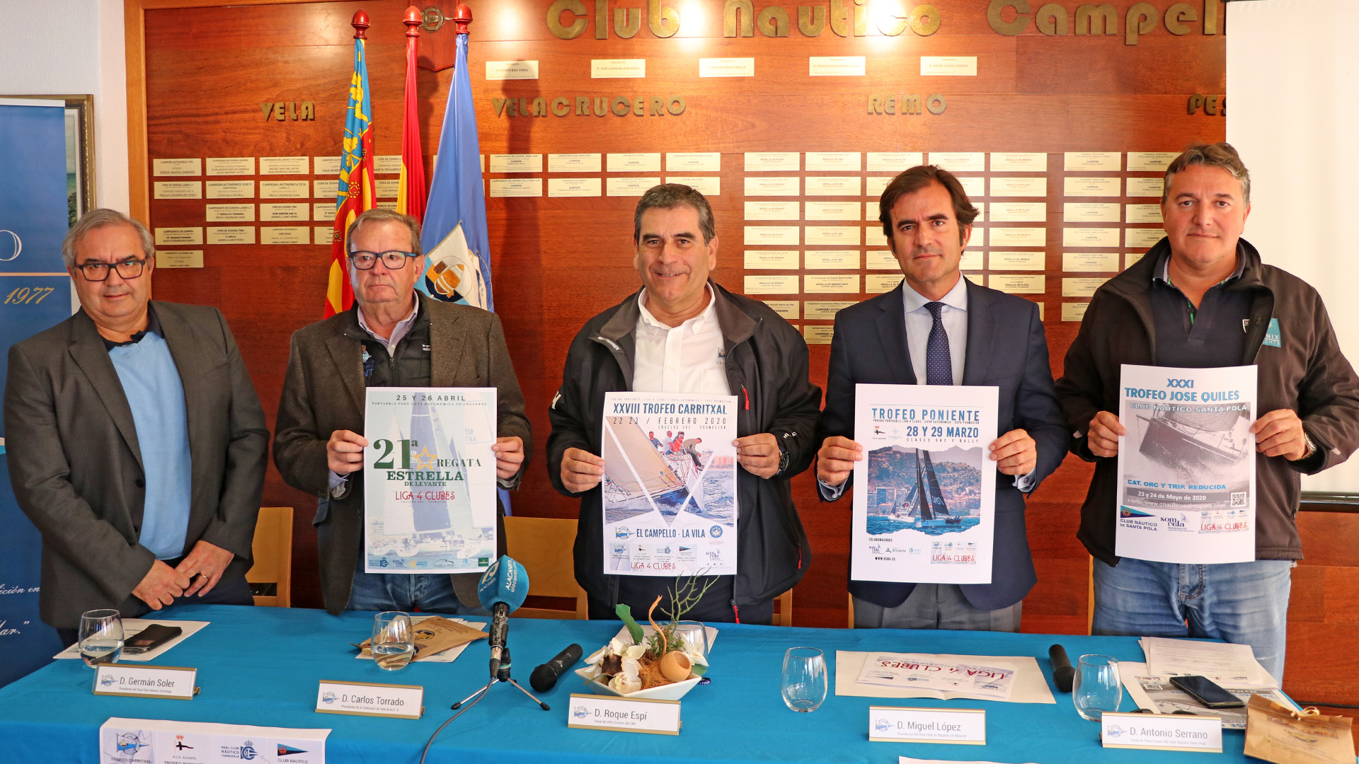Presentación Liga 4 Clubs - Club Náutico Campello