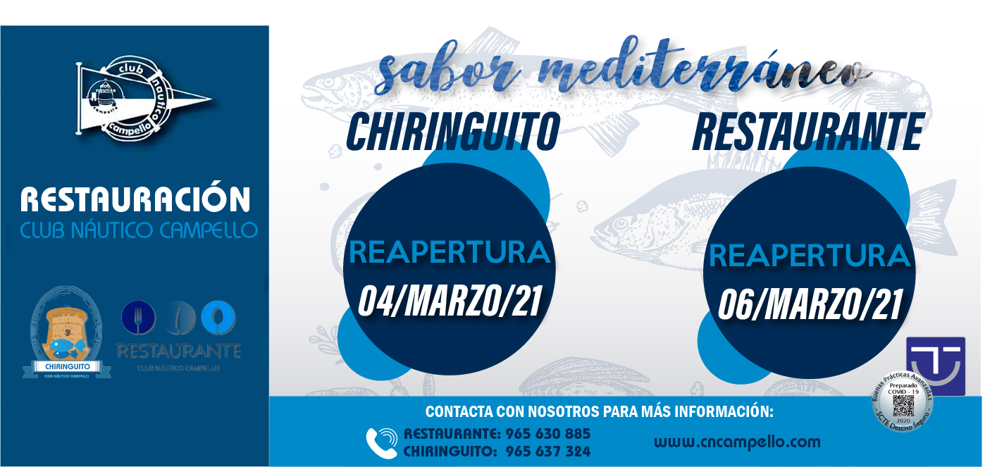 Reapertura restauración CNC