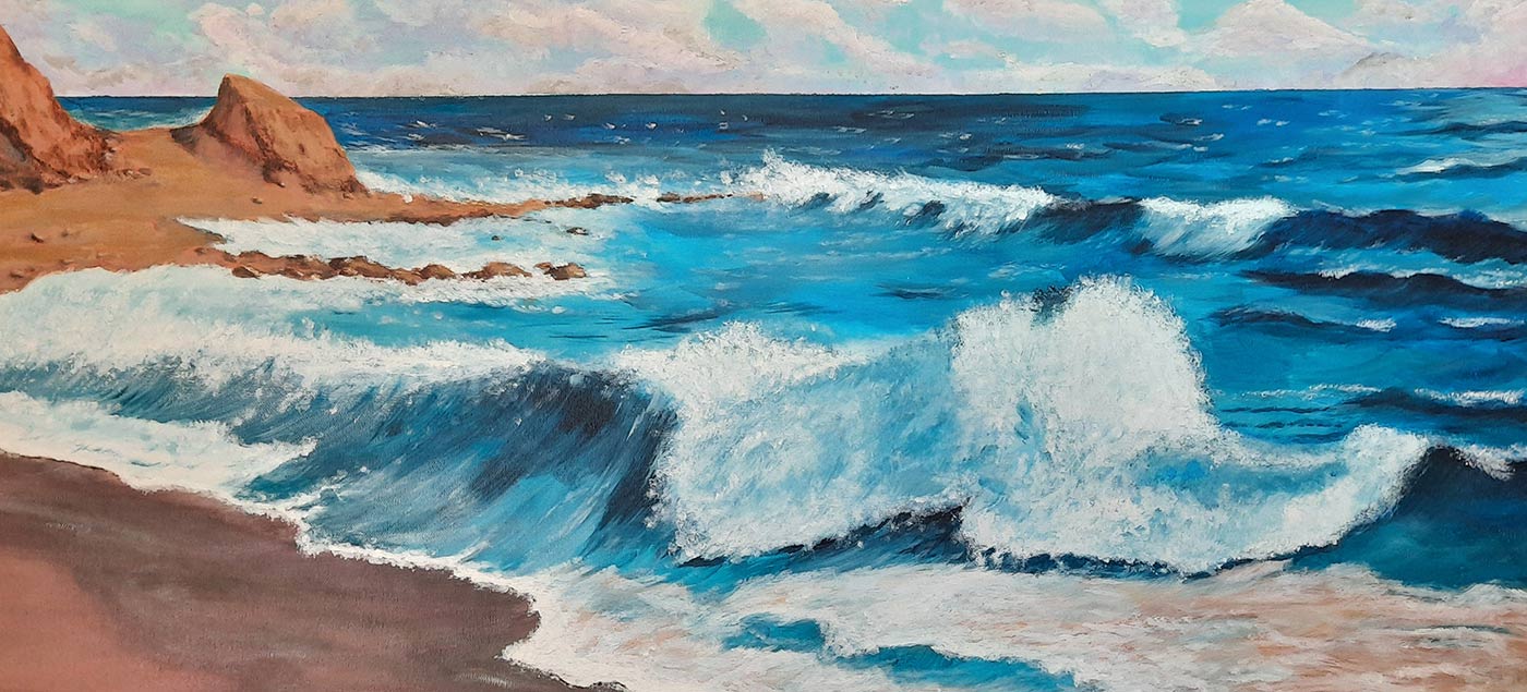 Un mar de color - Antonia María Galán
