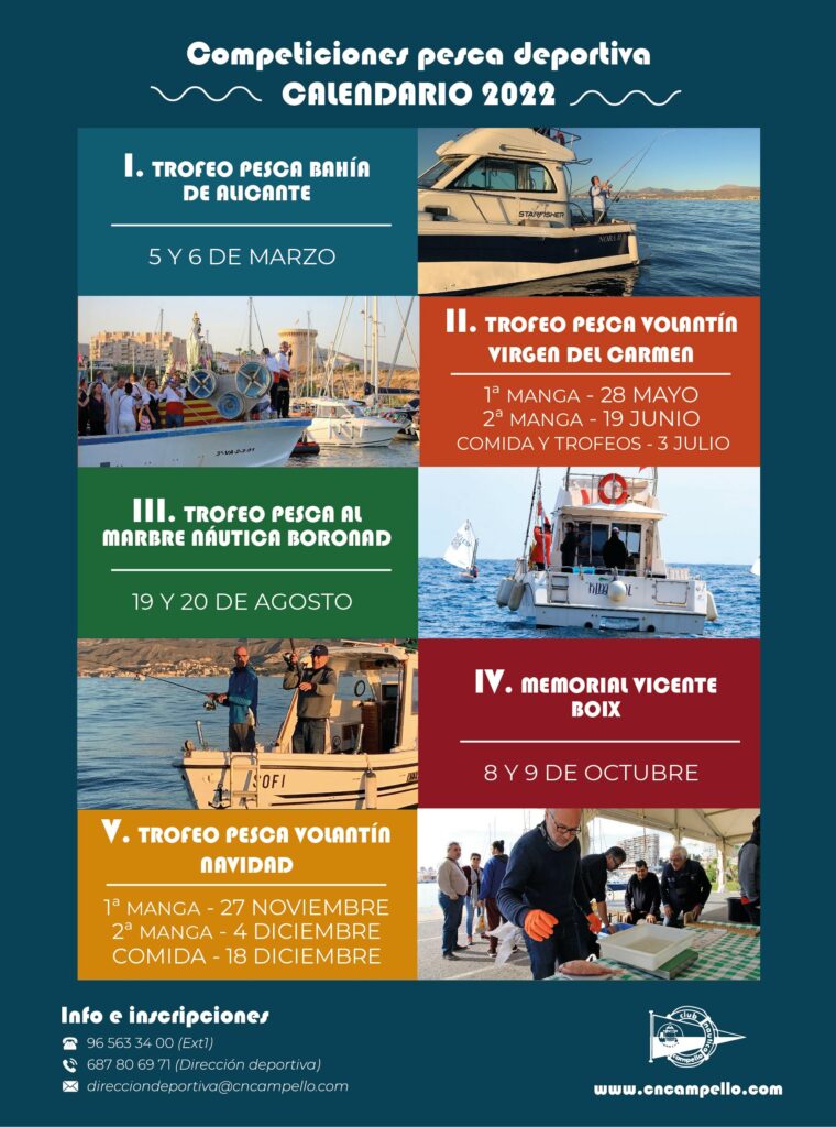 pesca deportiva del CNC